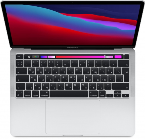 Apple MacBook Pro 13" M1, 8 ГБ, 256 ГБ SSD, Touch Bar Серебристый